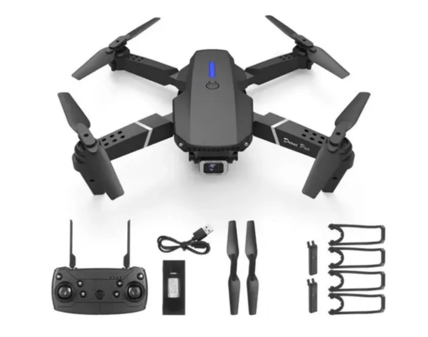Mini Drone 4K UHD 2.4 Ghz Ready E-88 PRO