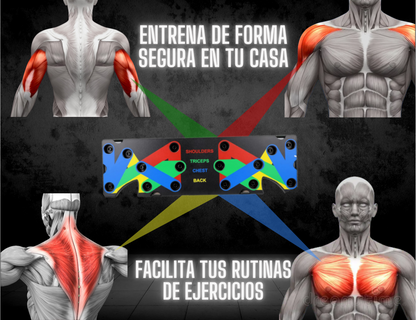 Tabla Flexiones Zimex + Banda Resistente